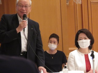 横倉名誉会長・自見はなこ議員.JPG